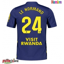 Camiseta Atletico Madrid Robin Le Normand #24 Visitante Equipación 2025-26 manga corta